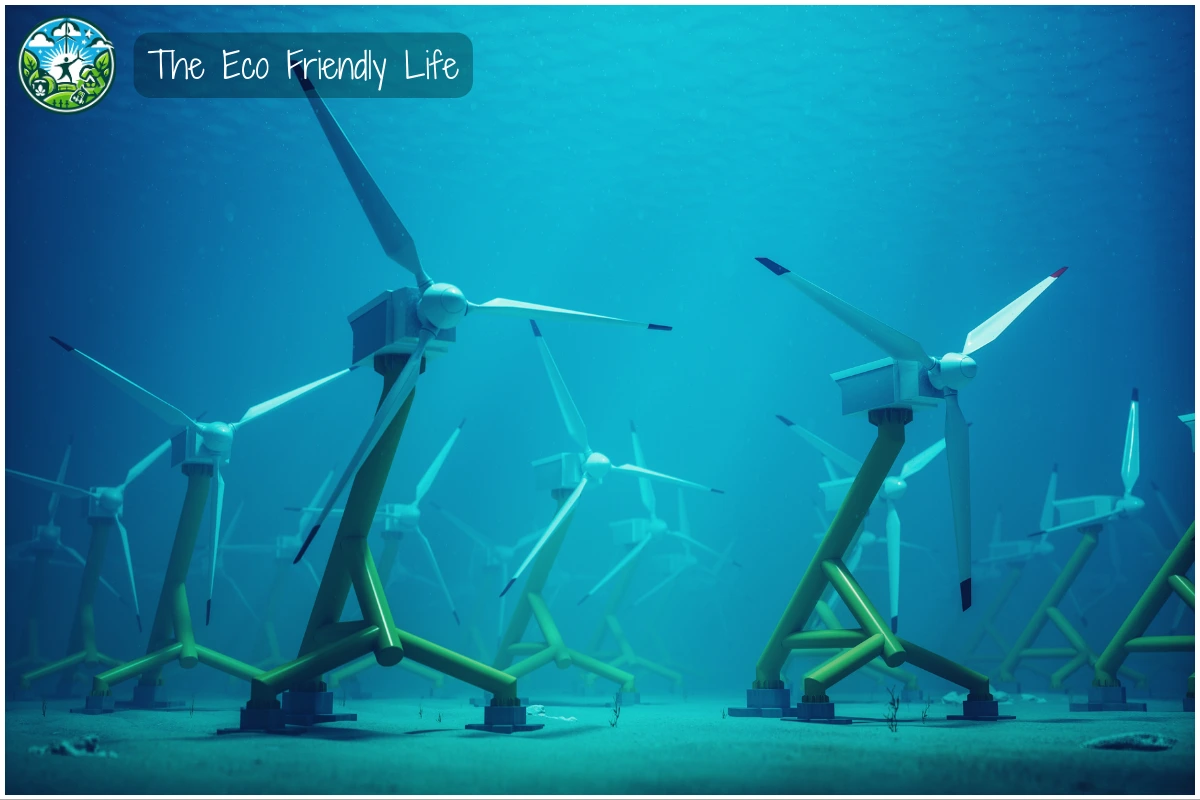 An image showing Underwater Turbines For In-Stream Tidal Energy