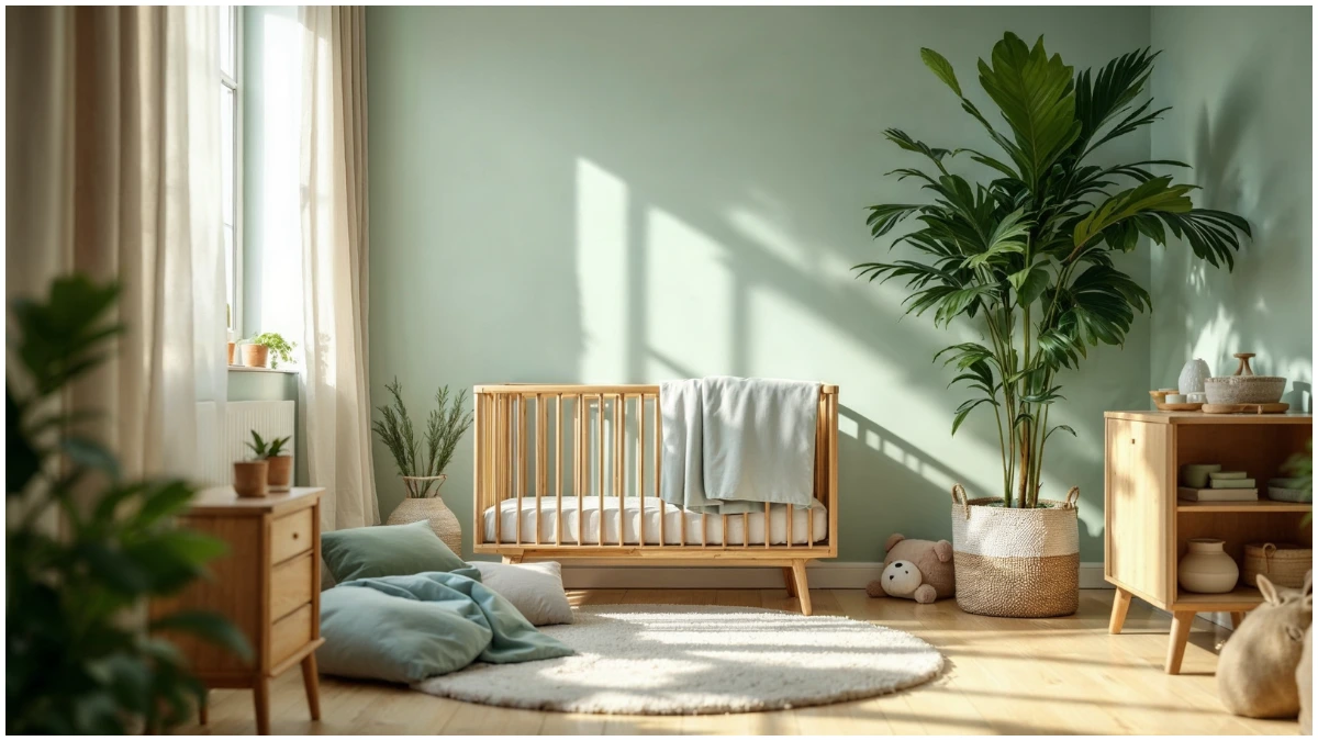 A concept image of a sustainable nursery